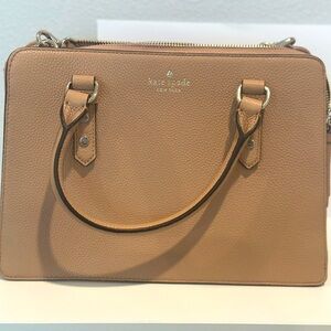 Kate Spade satchel, nude